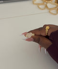 Pink Heart Ring