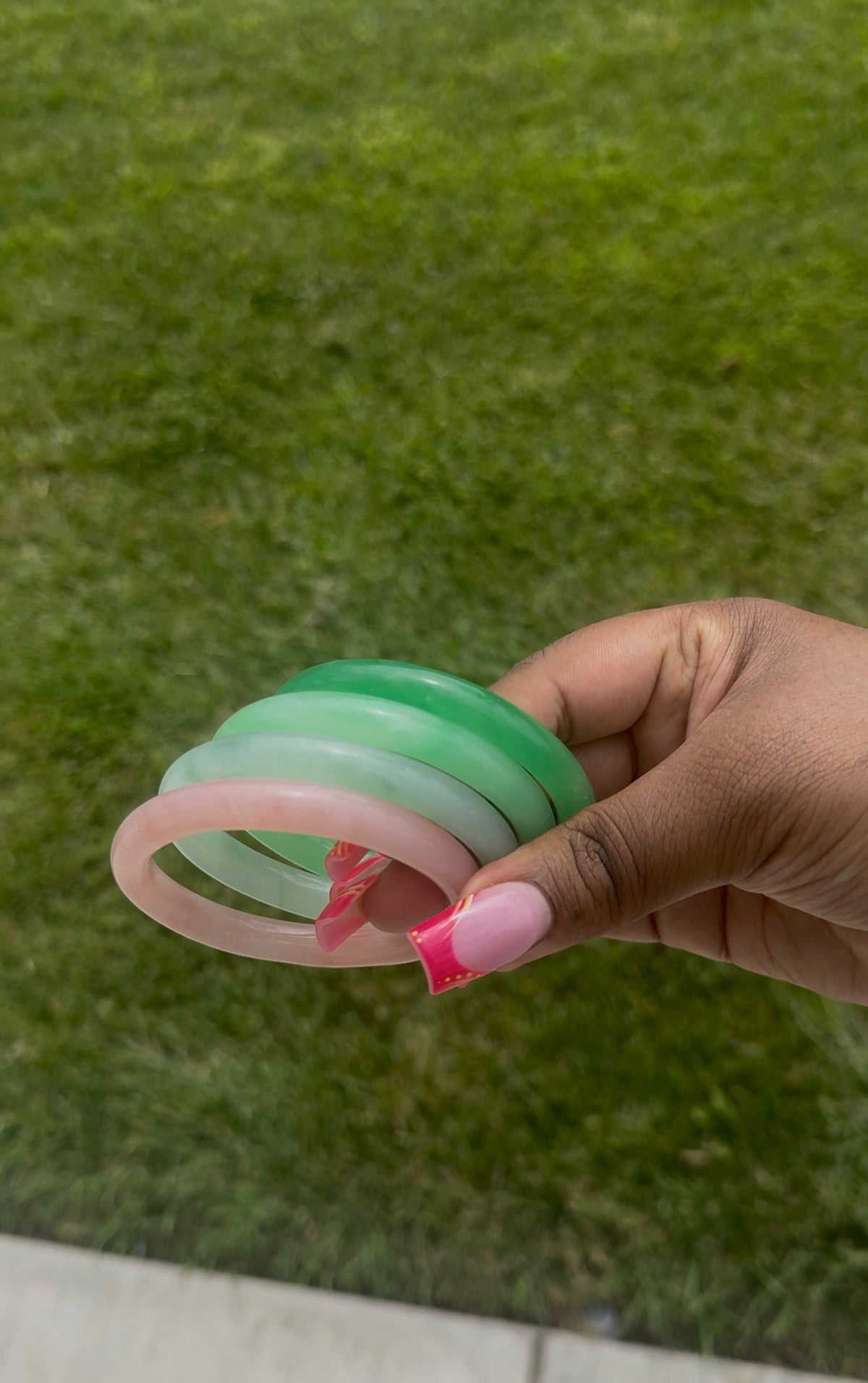 Jade bangles