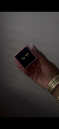 Gold Bow earrings