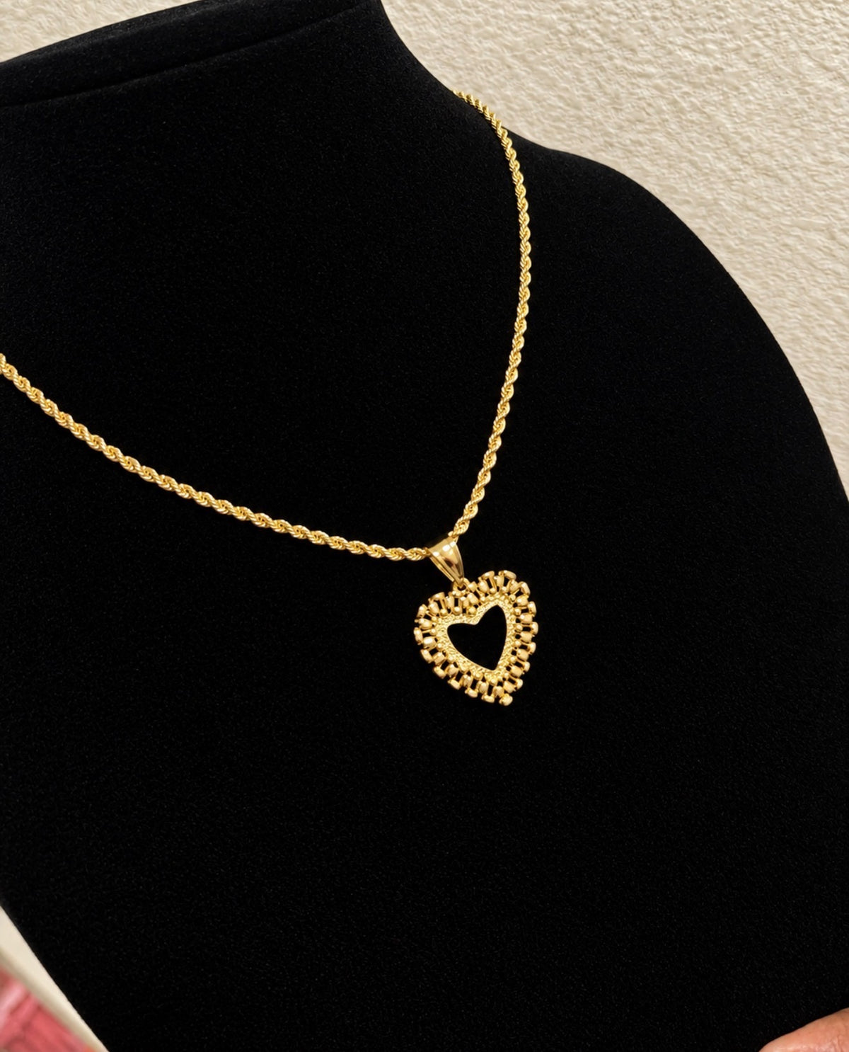 Rolex Heart Necklace